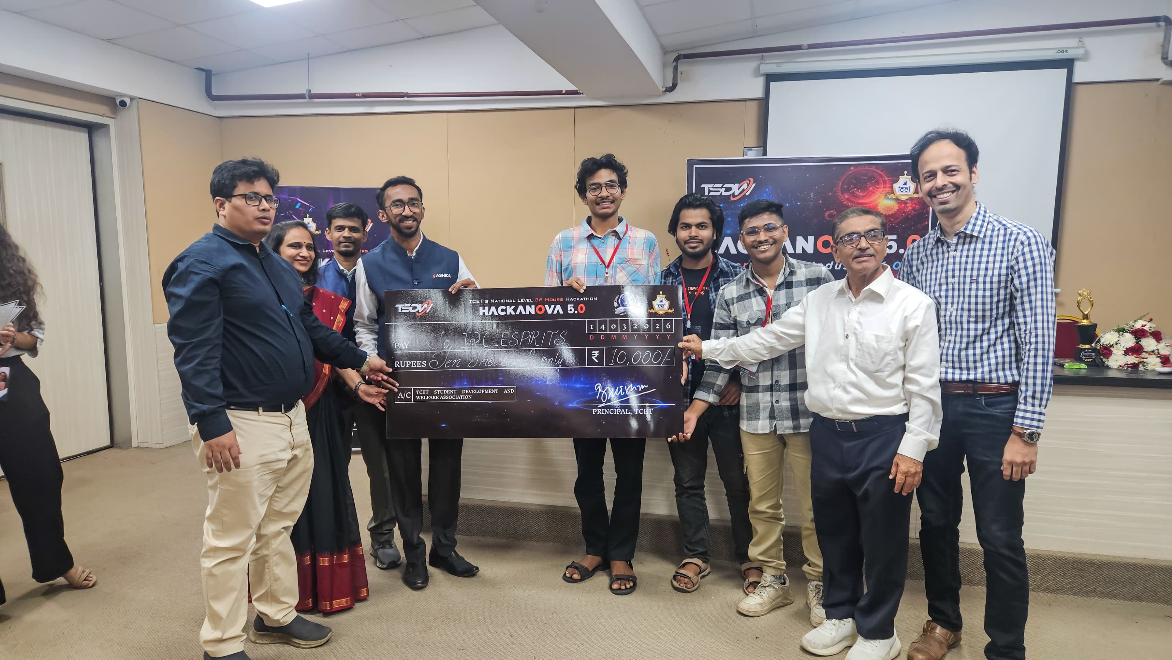 2nd Place — Hackanova 5.0 (National)